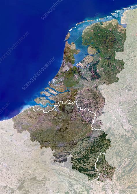 Benelux countries - Stock Image - E070/0601 - Science Photo Library