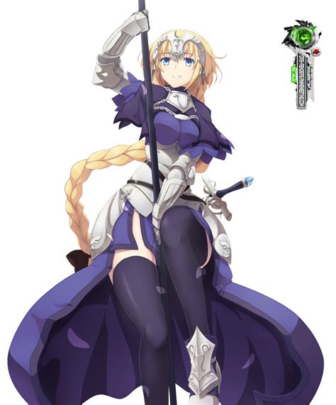 Fate/Apocrypha:Jeanne d'arc Kakoii Ruler Render | ORS Anime Renders