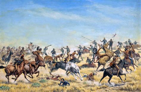 Custer's Last Stand | Battle of little bighorn, American indian wars ...