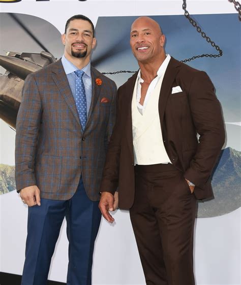 Are Dwayne Johnson and Roman Reigns Related? | POPSUGAR Celebrity