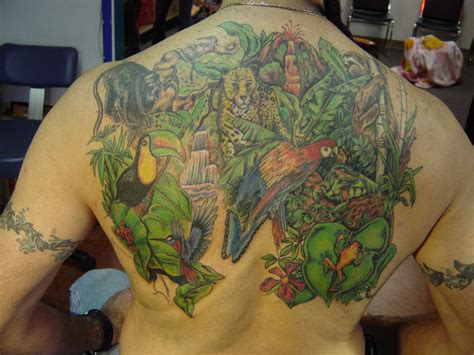 Its a jungle - TATTOOS BY ADVANCE in Fremont, CA. | Jungle tattoo, Tattoos, Body art