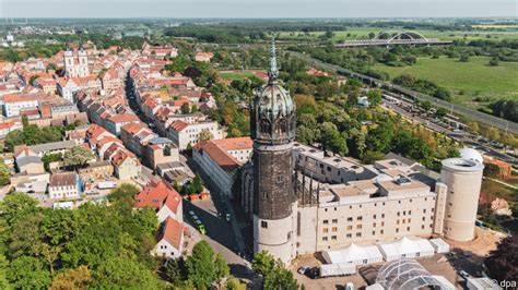 An aerial view of Wittenberg. © dpa / picture alliance