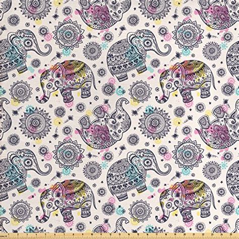 Elephant Fabric by the Yard | Kritters in the Mailbox | Elephant Fabrics