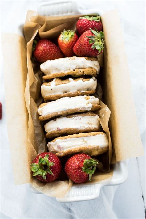 Strawberry Ice Cream Sandwiches | Recipe | Strawberry ice cream sandwich, Ice cream sandwich ...