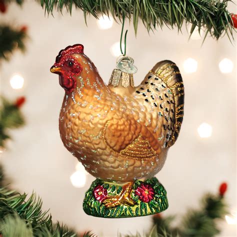 Spring Chicken Ornament - Christmas Ornament - TheHolidayBarn.com