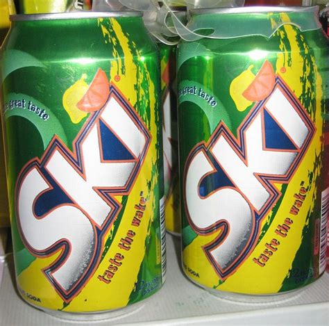 Cans of Ski citrus soda | Soda, Skiing, Citrus