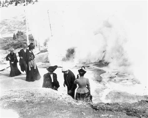 Geysers Yellowstone National Park, C1903 Photograph by Granger - Fine ...