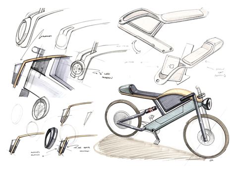 Electric bike design | Bicycle sketch, Industrial design sketch ...