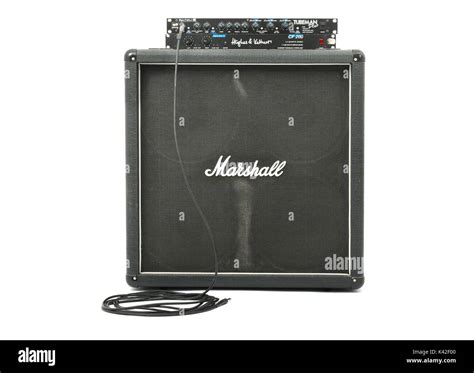 Marshall guitar cabinet Stock Photo - Alamy