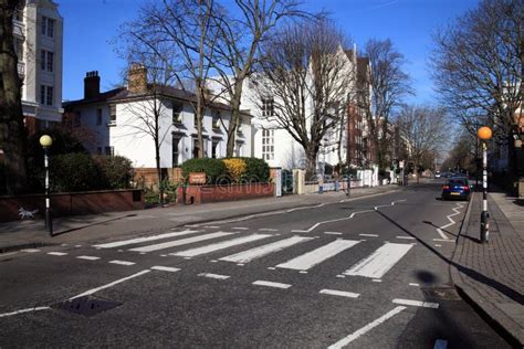 Zebra Crossing Abbey Road Studios Editorial Stock Photo - Image of ...