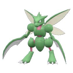 Pokemon Scyther Shiny