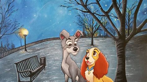 Bella Notte lady and the Tramp Limited Edition Print - Etsy UK