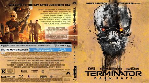 Terminator: Dark Fate Custom Blu-ray Cover | Terminator, Blu ray, Blu