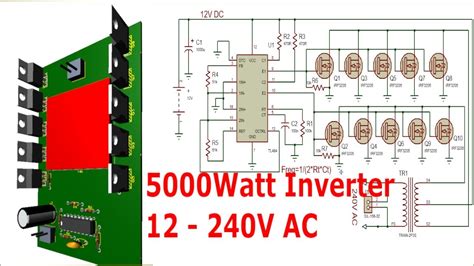 Simple Inverter Circuit Diagram 500w