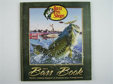 Bass Pro Shops 2016 Bass Book Fishing Tackle Catalog - Lures