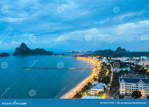 Prachuap Khiri Khan editorial stock image. Image of fishing - 55019169