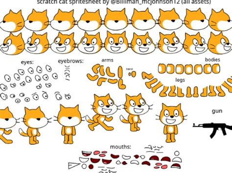 Scratch spritesheet