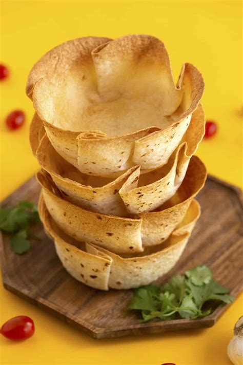 Homemade Baked Tortilla Bowls for Taco Salad - Mind Over Munch