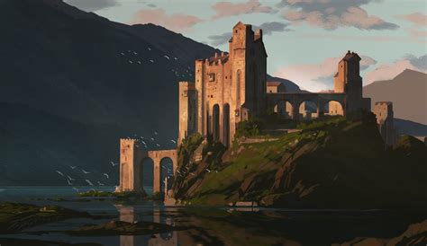 Castle Concept Art - Assassin's Creed Valhalla Art Gallery