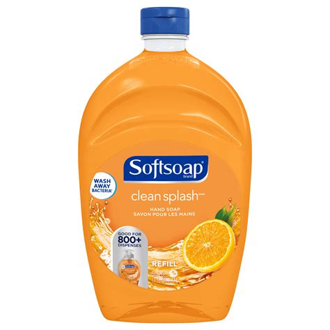 Softsoap Liquid Hand Soap Refill, Clean Splash, 50 oz - Walmart.com