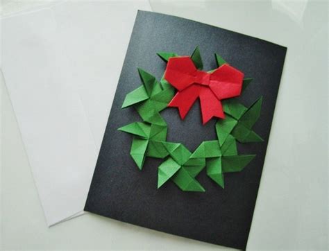 Christmas Cards.Origami Greeting Cards. Set of by ThePaperDecor