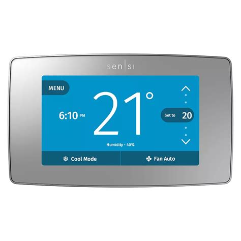 Emerson Sensi Touch Smart Thermostat | The Home Depot Canada