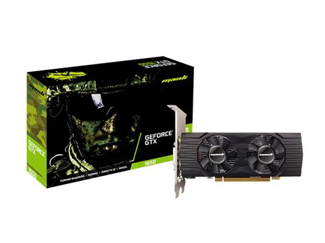 MANLI GeForce® GTX 1650 Low Profile (M2472+N596)