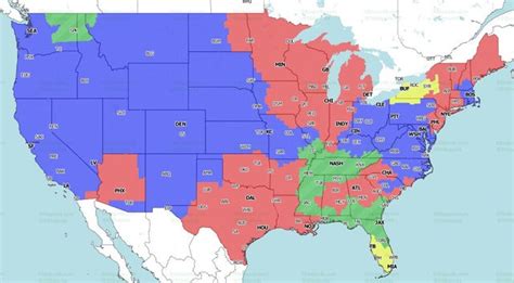 506 sports' TV cchedule and maps: Week 2 : r/nfl