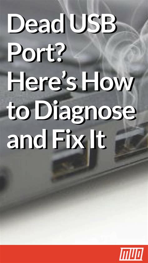 USB Ports Not Working? How to Diagnose and Fix the Issue | Usb, Port ...