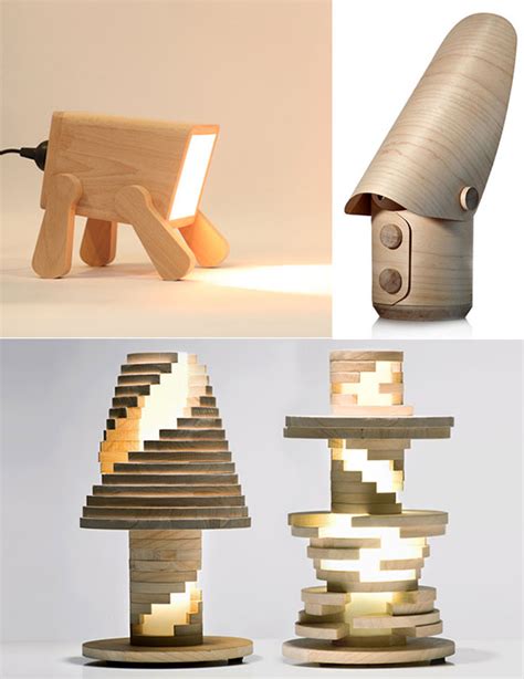 Go Nature: 9 Creative and Cool Wooden Lamp Designs - Design Swan