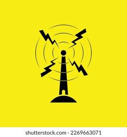 Illustration Electric Windmill Stock Vector (Royalty Free) 2269663071 ...