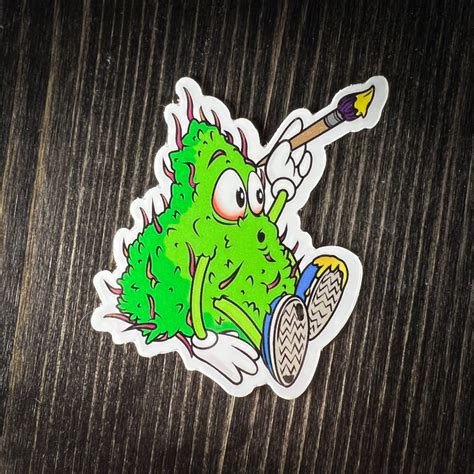 Dankaso Weed Nug Sticker - Higher Blend