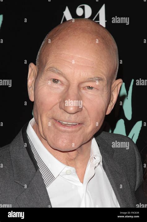 Los Angeles, CA, USA. 13th Apr, 2016. Patrick Stewart. ''Green Room'' Los Angeles Premiere held ...