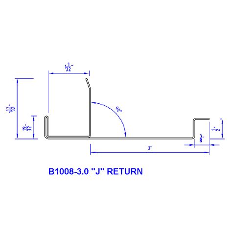 1” Hardie Board Lap Siding 3” “J Return” Aluminum Trim Molding - 1 ...