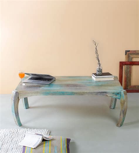 Buy Antiquity Blue Coffee Table online - Center Table - Fabuliv