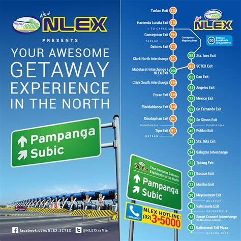 NLEX GUIDE MAP: Your Awesome Getaway Experience in the North! - Awesome! - Our Awesome Planet