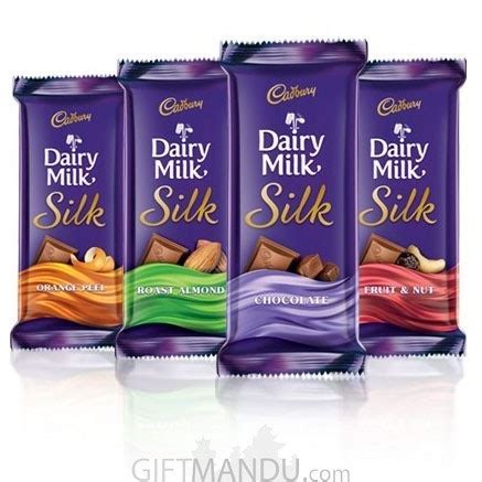 Cadbury Dairy Milk Silk (Four Flavors) - Send gifts to Nepal ...