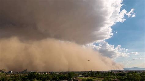 Dust Storm Time Lapse - Phoenix, AZ - YouTube