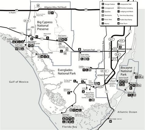 Everglades Nationwide Park Map (PDF) • PhotoTraces