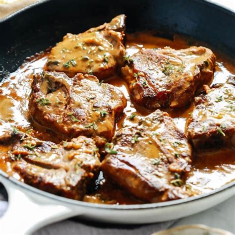 Lamb Chops with Creamy Mustard Sauce - Primavera Kitchen