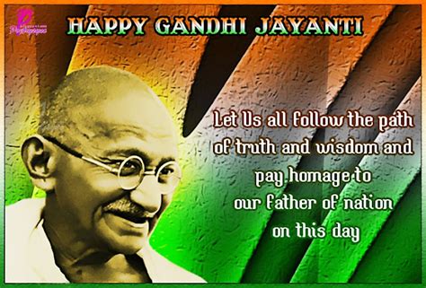 Gandhi Jayanti 2023 Greeting Cards, Ecards, Images & Pictures in English