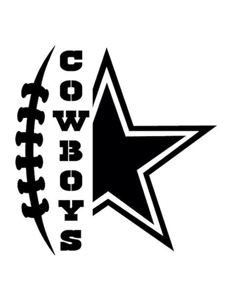 Disposable High Quality Dallas Cowboys Stencil Visual Arts Tools ...