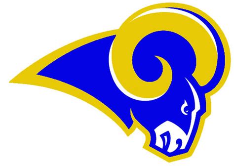 Old Rams Colors, Current Logo | The Rams' Display Logo With … | Flickr
