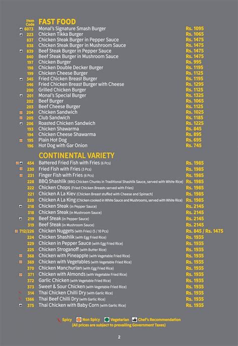 Monal Restaurant Islamabad [Menu, Price, Number, Location]