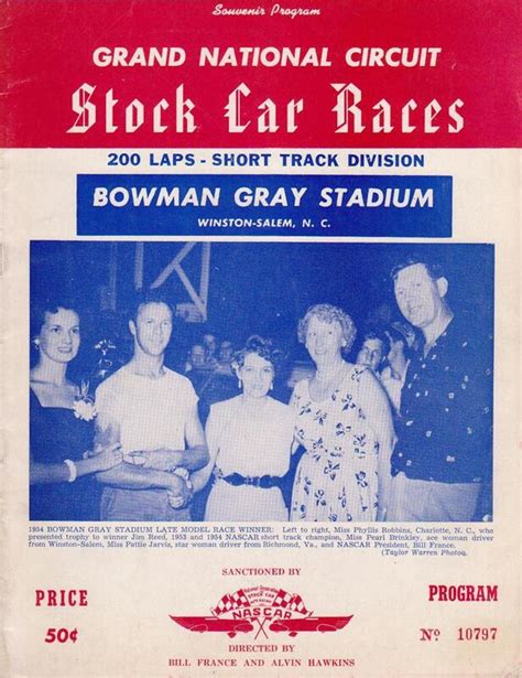 BOWMAN GRAY STADIUM (NC) - speedwayandroadracehistory