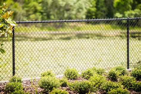 Chain Link Fence - Commercial Black Vinyl Coated | Superior Fence ...