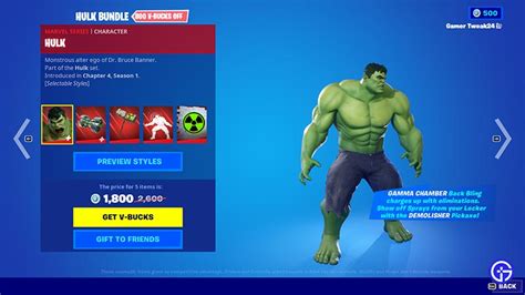 How To Get The Hulk Skin In Fortnite Chapter 4 - Gamer Tweak