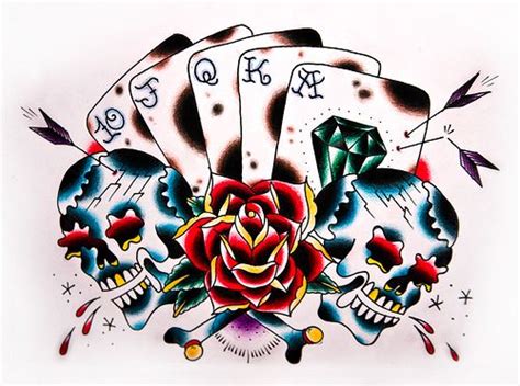 royal flush tattoo designs - Particia Sorenson