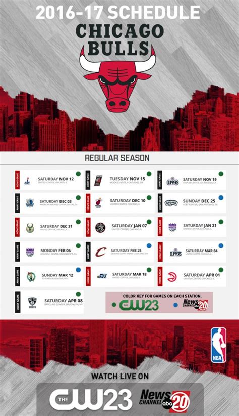 Chicago Bulls Printable Schedule 2022 23 | Printable Schedule