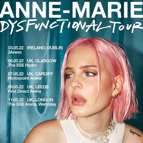 Anne-Marie Announces UK And Ireland Arena Tour For May 2022 - Tickets On Sale Now - Stereoboard